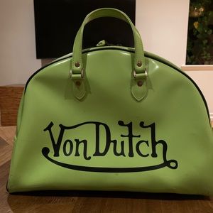 Large vintage Von Dutch bowling bag